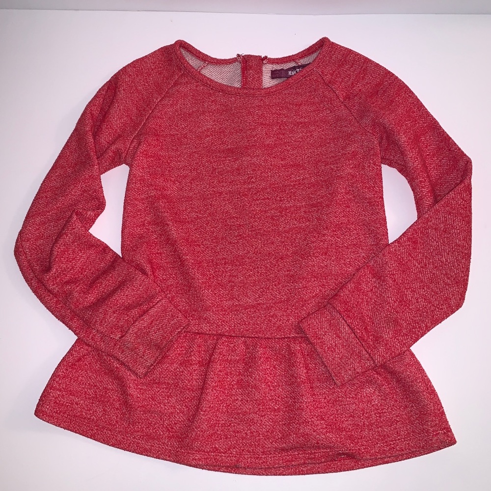 Epic Threads Peplum Tunic Sweater Medium